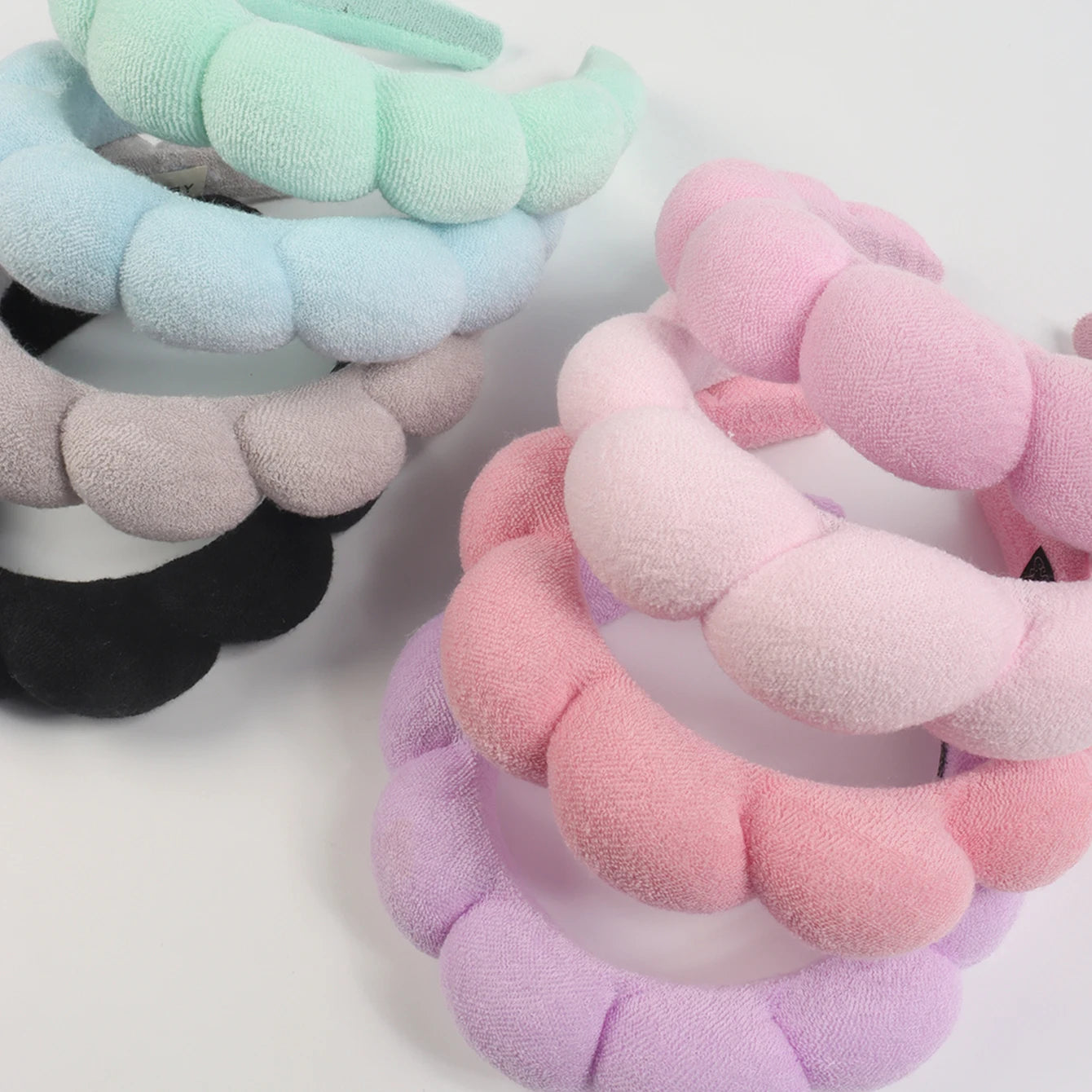 Aura Soft Spa set - Microfiber Headband + Wristband (3pc)