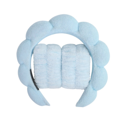 Aura Soft Spa set - Microfiber Headband + Wristband (3pc)