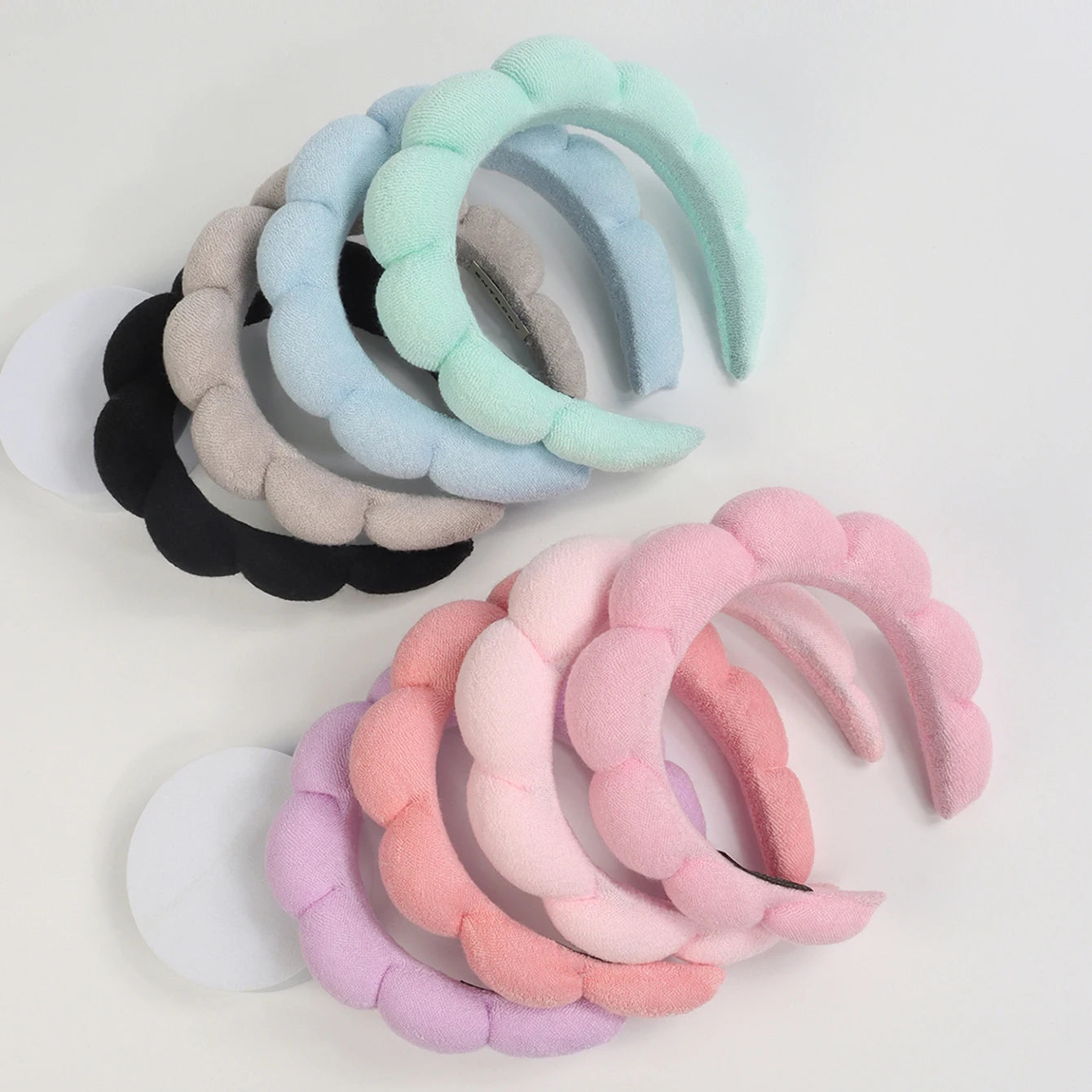 Aura Soft Spa set - Microfiber Headband + Wristband (3pc)