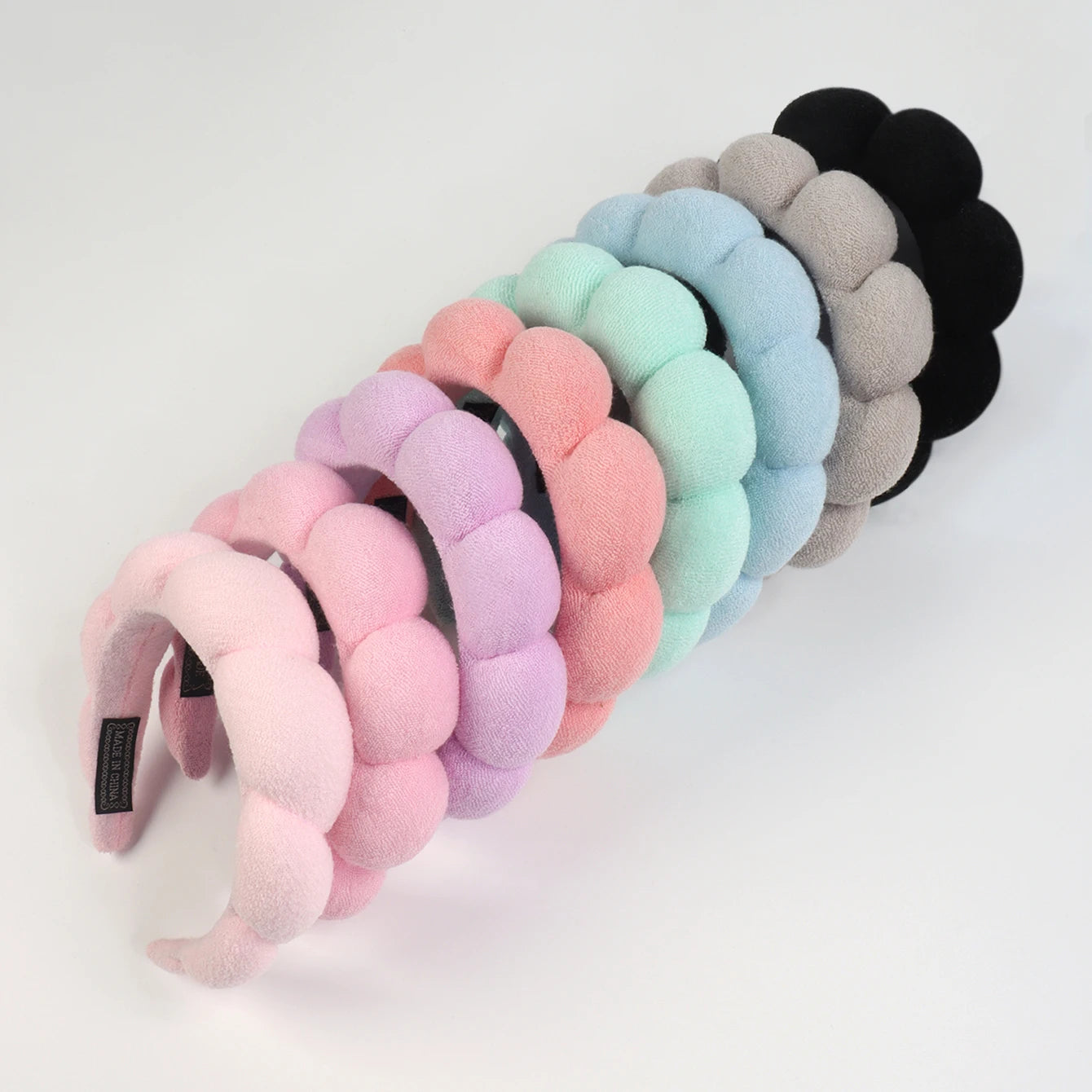 Aura Soft Spa set - Microfiber Headband + Wristband (3pc)